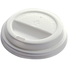 Emerald Universal Sip Through Plastic Hot Cup Lid, White, 50/Pack, 20 Packs/Box (EMR4941)