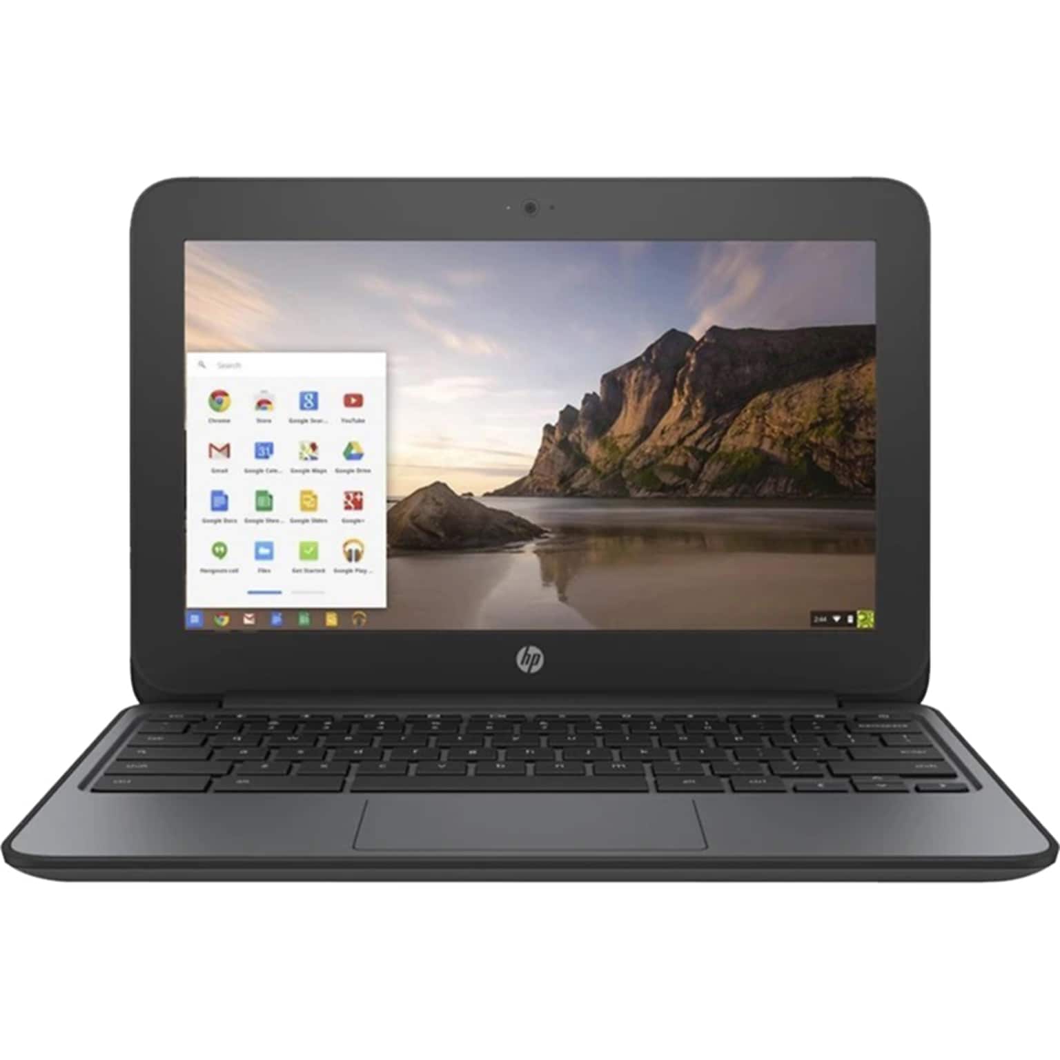 HP 11-v019wm 11.6 Refurbished Chromebook, Intel Celeron, 4GB Memory, 16GB eMMC, Google Chrome (X7T71UA)