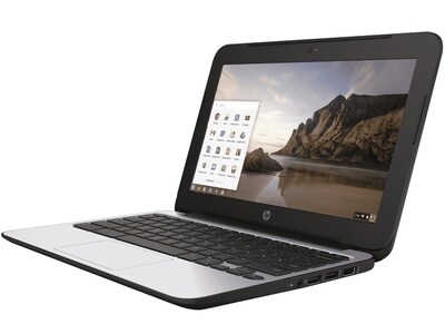 HP 11-v019wm 11.6" Refurbished Chromebook, Intel Celeron, 4GB Memory, 16GB eMMC, Google Chrome (X7T71UA)