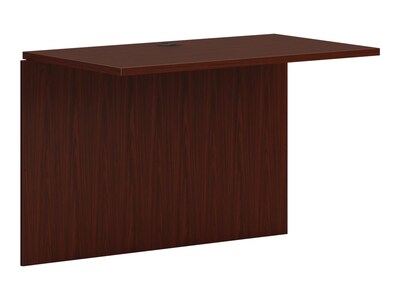 HON Mod 42 Desk Bridge, Traditional Mahogany (HLPLB4224.LTM1)