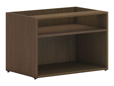 HON Mod 21" Storage Cabinet with 2 Shelves, Sepia Walnut (HLPLCL3020S.LSE1)