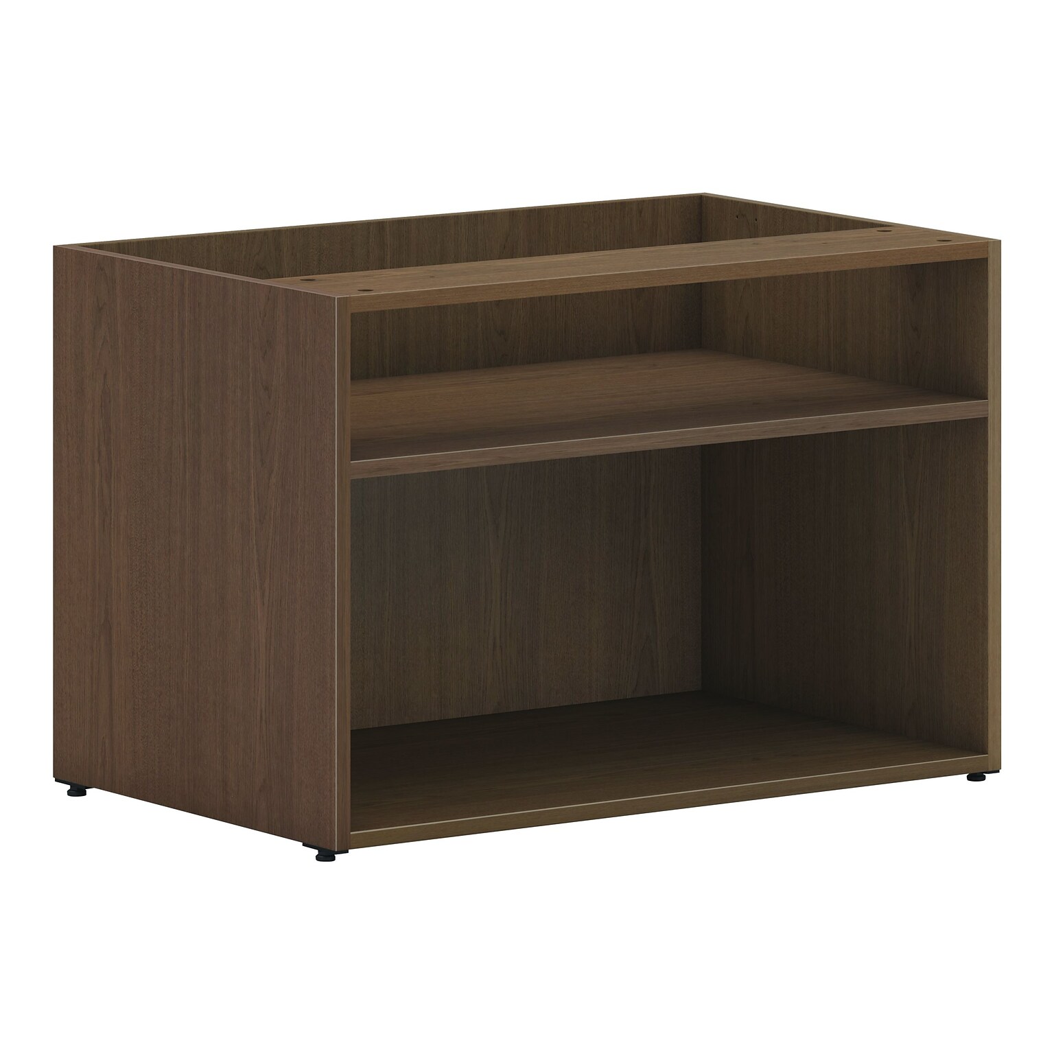 HON Mod 21 Storage Cabinet with 2 Shelves, Sepia Walnut (HLPLCL3020S.LSE1)