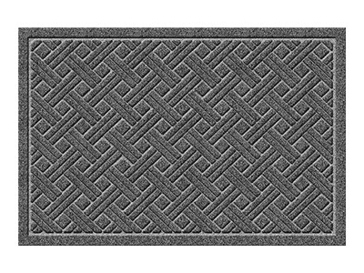 Apache Mills Mega Scraper Mat, 36 x 24, Charcoal (60622540420000300)