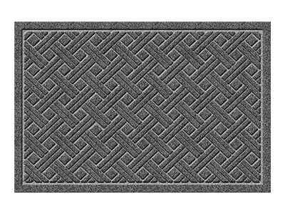 Apache Mills Mega Scraper Mat, 36 x 24, Charcoal (60622540420000300)