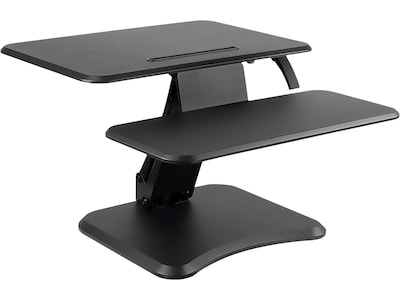 Mount-It! 25W Manual Adjustable Standing Desk Converter, Black (MI-7957)