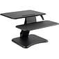 Mount-It! 25"W Manual Adjustable Standing Desk Converter, Black (MI-7957)