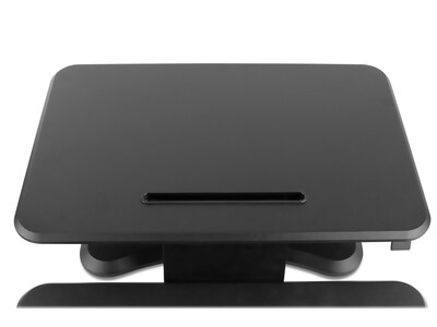 Mount-It! 25"W Manual Adjustable Standing Desk Converter, Black (MI-7957)