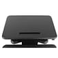 Mount-It! 25"W Standing Adjustable Desk Converter, Black (MI-7957)