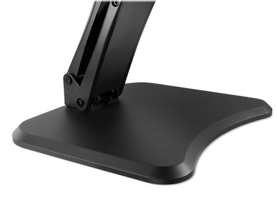 Mount-It! 25"W Manual Adjustable Standing Desk Converter, Black (MI-7957)