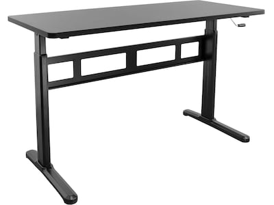 Mount-It! 55W Manual Adjustable Standing Desk, Black (MI-7981)