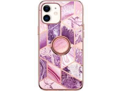 i-Blason Cosmo Marble Purple Snap Case for iPhone 12 mini (iPhone2020-5.4-CosSnap-Ameth)