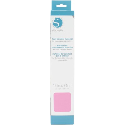 Silhouette Smooth Heat Transfer Material 12X36-Pink