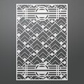 Ultimate Crafts The Ritz Background Die-Geometric 3.7X5.5
