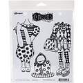 Dyan Reaveleys Dylusions Cling Stamp Collections 8.5X7-These Boots Are Made...