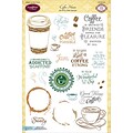 Justrite Papercraft Coffee House JustRite Papercraft Clear Stamps 6X8 (CR02163)