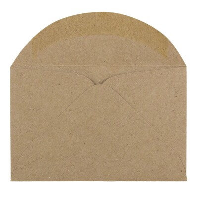 JAM Paper 3Drug Mini Recycled Envelopes, 2.3125 x 3.625, Brown Kraft Paper Bag, 25/Pack (5207691)