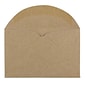 JAM Paper 3Drug Mini Recycled Envelopes, 2.3125 x 3.625, Brown Kraft Paper Bag, 100/Pack (5207691A)