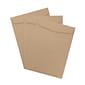 JAM Paper 10" x 13" Open End Catalog Envelopes, Brown Kraft Paper Bag, 10/Pack (6315603B)