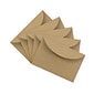 JAM Paper 3Drug Mini Recycled Envelopes, 2.3125 x 3.625, Brown Kraft Paper Bag, 50/Pack (5207691i)