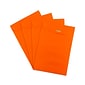 JAM Paper® 6 x 9 Open End Catalog Colored Envelopes with Clasp Closure, Orange Recycled, 10/Pack (V0128127B)