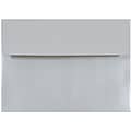 JAM Paper A7 Metallic Invitation Envelopes, 5.25 x 7.25, Stardream Silver, 25/Pack (GCST709)