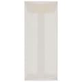 JAM Paper #10 Policy Business Translucent Vellum Envelopes, 4 1/8 x 9 1/2, Clear, 25/Pack (9008282