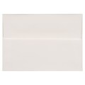 JAM Paper® A7 Strathmore Invitation Envelopes, 5.25 x 7.25, Bright White Laid, Bulk 1000/Carton (3TTL711B)