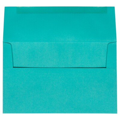 JAM Paper® A10 Colored Invitation Envelopes, 6 x 9.5, Sea Blue Recycled, 25/Pack (70249)