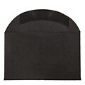 JAM Paper 3Drug Mini Envelopes, 2.3125 x 3.625, Black Linen, 25/Pack (13238)