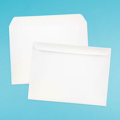 JAM Paper 9.5 x 12.625 Booklet Commercial Envelopes, White, 25/Pack (4023221)