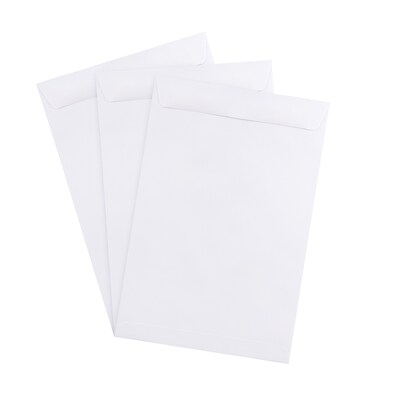 JAM Paper 10 x 15 Open End Catalog Envelopes, White, 25/Pack (1623200)