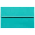 JAM Paper A10 Colored Invitation Envelopes, 6 x 9 1/2, Sea Blue Recycled, 50/Pack (70249I)