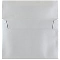 JAM Paper A7 Metallic Invitation Envelopes, 5.25 x 7.25, Stardream Silver, 50/Pack (GCST709I)