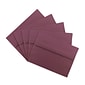 JAM Paper® A7 Invitation Envelopes, 5.25 x 7.25, Burgundy, 50/Pack (36395846I)