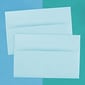 JAM Paper® A9 Invitation Envelopes, 5.75 x 8.75, Baby Blue, Bulk 250/Box (155699H)