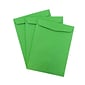 JAM Paper 10 x 13 Open End Catalog Colored Envelopes, Green Recycled, 50/Pack (v0128190i)
