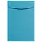 JAM Paper 6 x 9 Open End Catalog Colored Envelopes, Blue Recycled, 50/Pack (88087i)