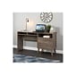 Prepac Milo 55" Desk with Side Storage and 2 Drawers, Drifted Gray (DEHR-1413-1)