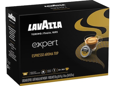 Lavazza Expert Caffe Aroma Top, Capsule, Medium Roast, 36/Box (1953001317)