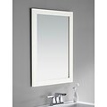 Simpli Home Cape Cod 22 x 30 Bath Vanity Décor Mirror in Soft White (4AXCVCCW-2230M)