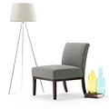 Simpli Home Upton Accent Chair in Slate Grey (AXCCHR-007-SLG)