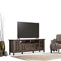 Simpli Home Artisan 72 TV Media Stand in Natural Aged Brown (AXCHOL005-72-NAB)
