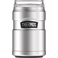 Thermos 10-Ounce Stainless Steel Tumbler with 360 degrees Drink Lid, Silver (SK1500ST4)