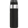 Thermos 20-Ounce Stainless Steel Sporty Direct Drink Bottle, Black (TS2706BK4)