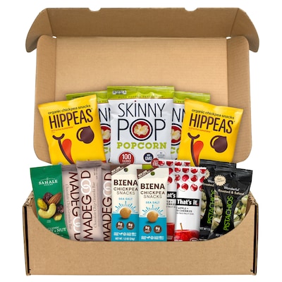 Snack Box Pros Vegan Snack Box, 15/Box (700-S0126)