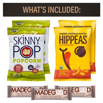Break Box Pros Vegan Snack Box, 15/Box (700-S0126)