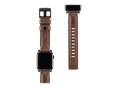 UAG Apple Watch Band 40mm 38mm, Series 6/5/4/3/2/1/SE - Leather Brown Wristband (19149B114080)
