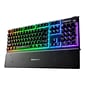 SteelSeries Apex 3 Wired Gaming Keyboard, Black (64795)