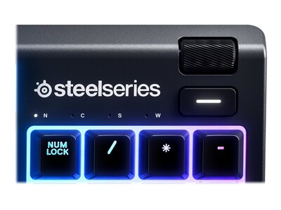 SteelSeries Apex 3 Wired Gaming Keyboard, Black (64795)