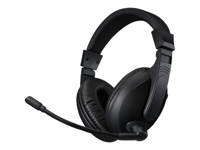 Adesso Xtream Stereo Headset, Over-the-Head, Black (XTREAMH5U)